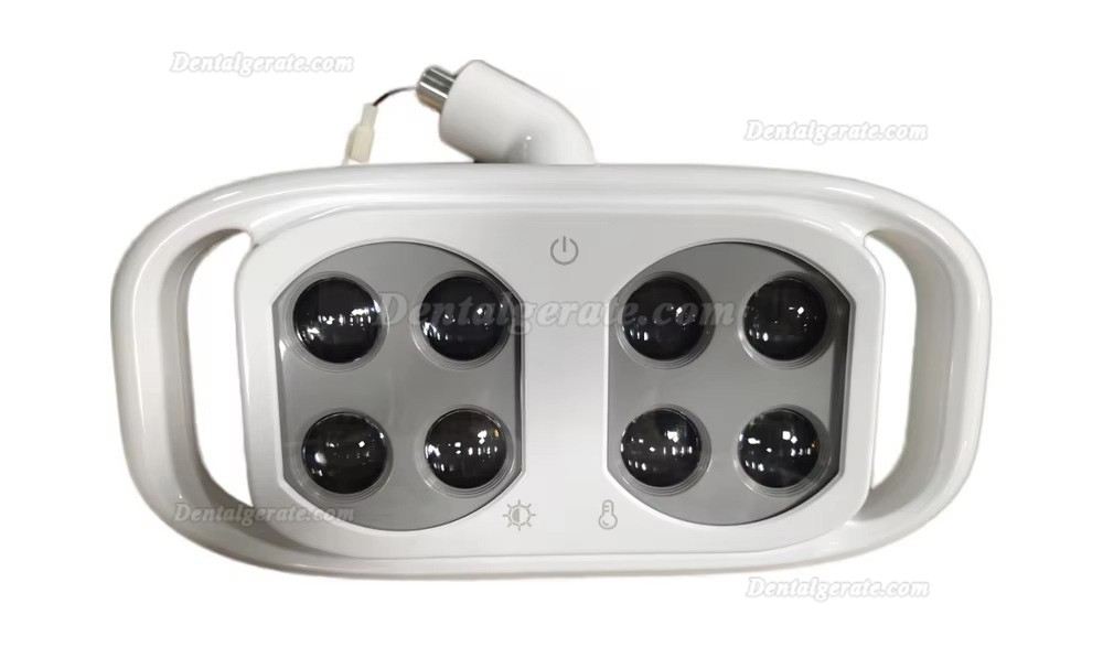 Zahnarztlampe 8 LEDs, 10 W, zweifarbig einstellbar mit infrarot-induktive
